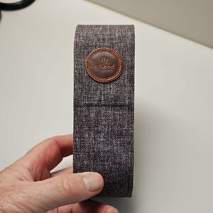 Life Is Good Charcoal Fabric Eyeglasses Case